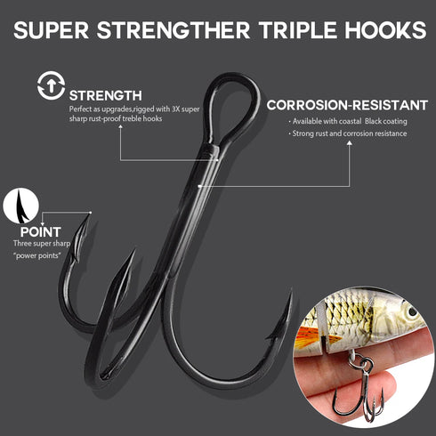10/14cm Sinking Wobblers Fishing Lures Jointed Crankbait Swimbait 8 Segment Hard Artificial Bait For Fishing Tackle Lure
